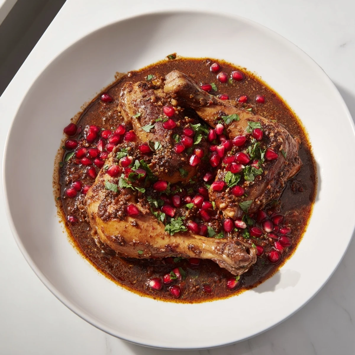 Fesenjan Chicken Thighs