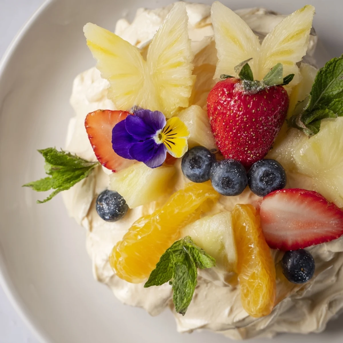 Butterfly Fruit Cream Cheese