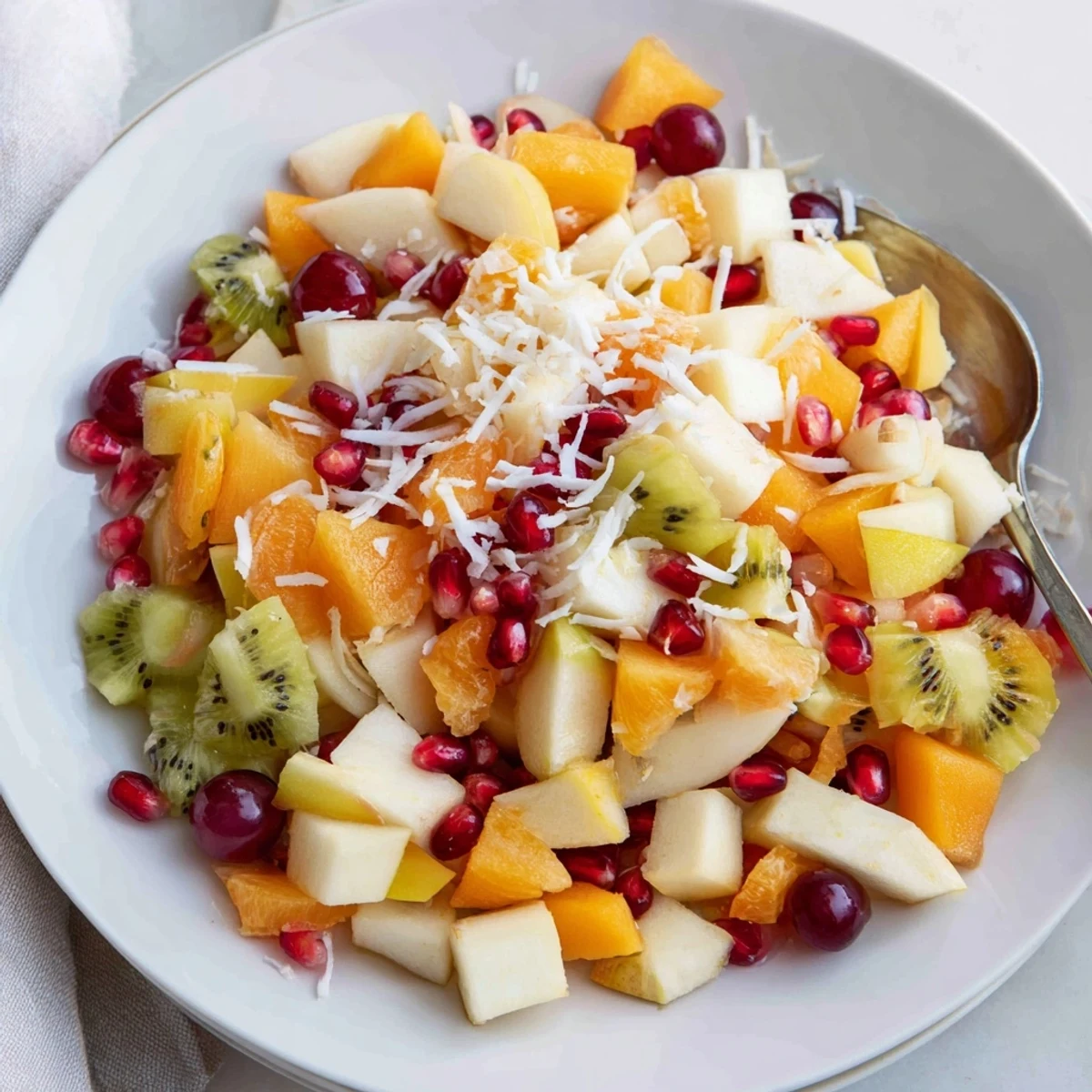 Snowflake Fruit Medley Salad