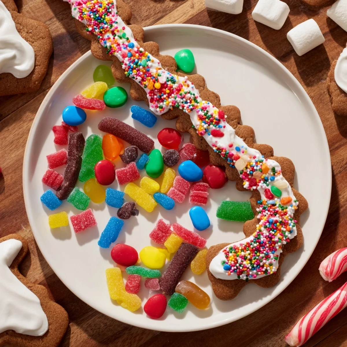 Candy Land Gingerbread Path