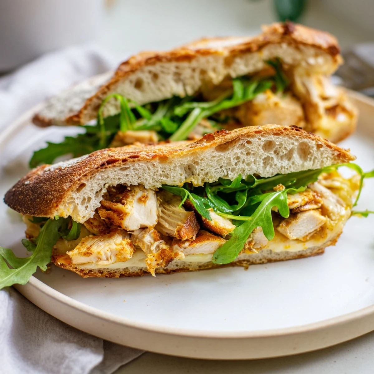 Leftover Pizza Chicken Sandwich