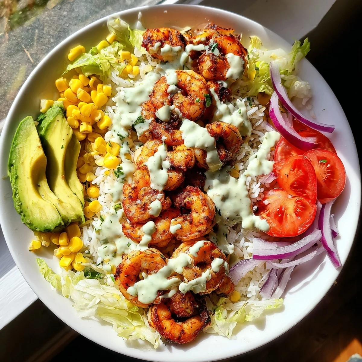 Cajun Shrimp Taco Bowls
