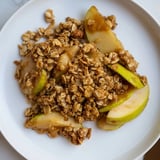 Homemade Warm Cinnamon Oat Apple Crisp showcasing tender baked apples and a perfect oat crumble.