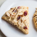 Cherry Almond Shortbread Wedges