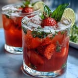 Strawberry Basil Lemonade Refresh