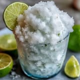 A vibrant, creamy TikTok Cloud Slushie topped with a swirl of sweetened condensed milk for extra sweetness.