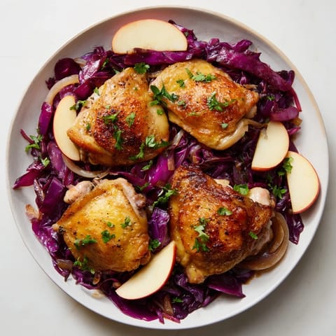 Oktoberfest Chicken Red Cabbage