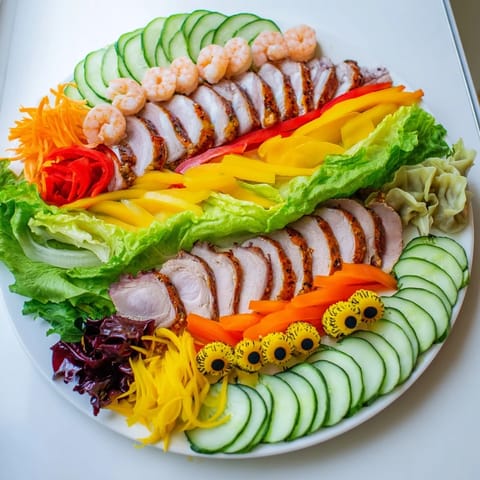 Lunar New Year Dragon Platter