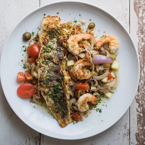 Ocean Blue Fish Dish