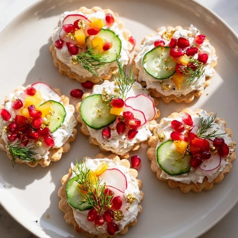 Ornament Shaped Cracker Toppings