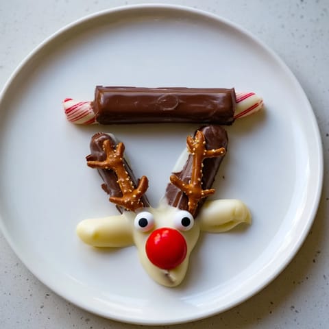 Rudolph Candy Cane Sleds