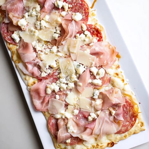 Rustic Flatbreads with Meats