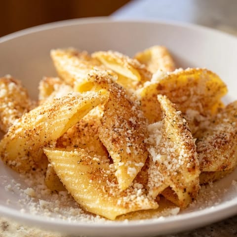 Crispy Pasta Chips Airfry