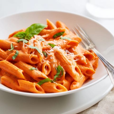 Creamy Roasted Red Pepper Pasta