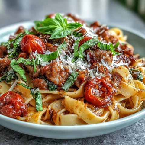 Italian Drunken Noodles