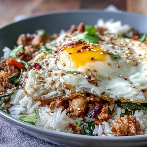 Creamy Korean Turkey Rice