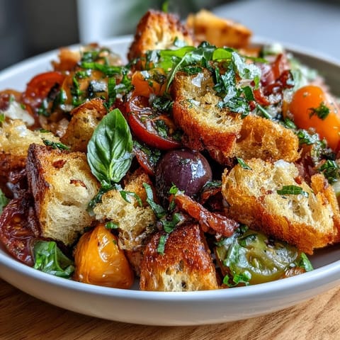 Sourdough Panzanella Salad