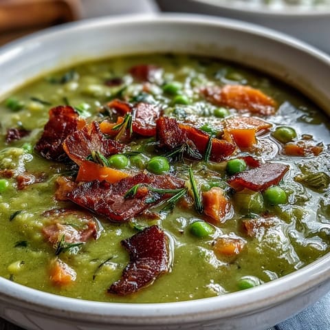 Ham Split Pea with Carrots