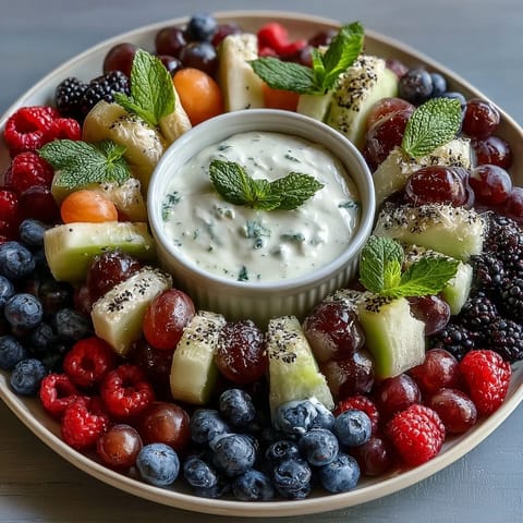 One Melon Fruit Platter