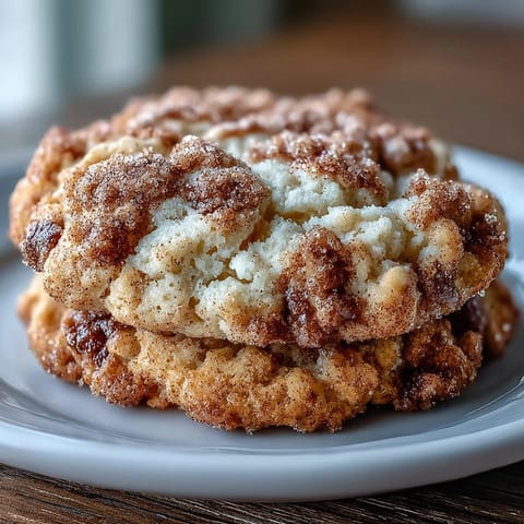 Cottage cheese snickerdoodle cookies with cinnamon sugar, soft and pillowy with a tangy twist.
