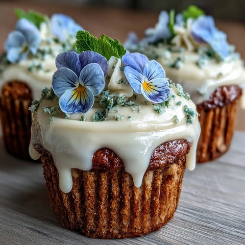 Baby in Bloom Cupcakes with buttercream frosting and vibrant edible flowers, perfect for baby showers or garden parties.