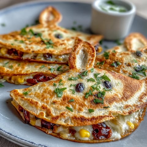Bunny-shaped cheesy quesadillas