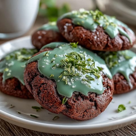 Festive shamrock-shaped sugar cookies decorated with vibrant green royal icing for St. Patrick's Day.
