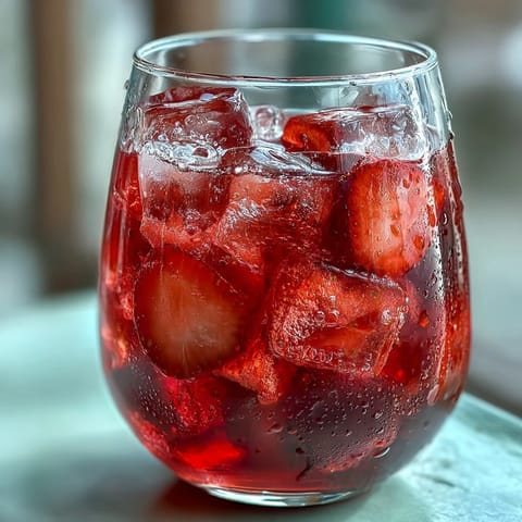 Refreshing Pink Starburst Refresher with vibrant pink hues, sweet berry flavors, and a creamy coconut milk finish in a tall glass.