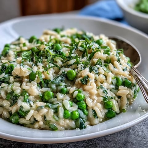 Spring Pea Risotto