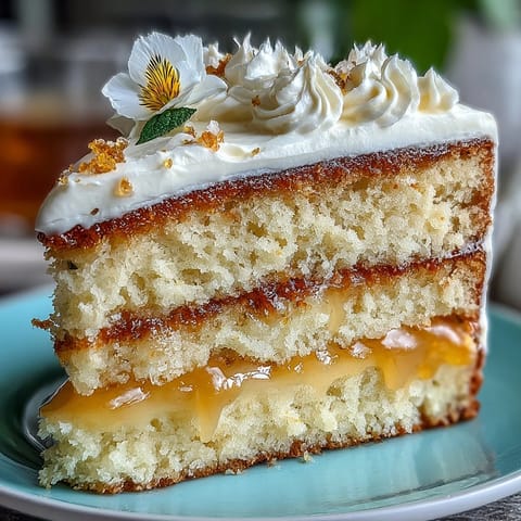 Mother's Day Lemon Layer Cake