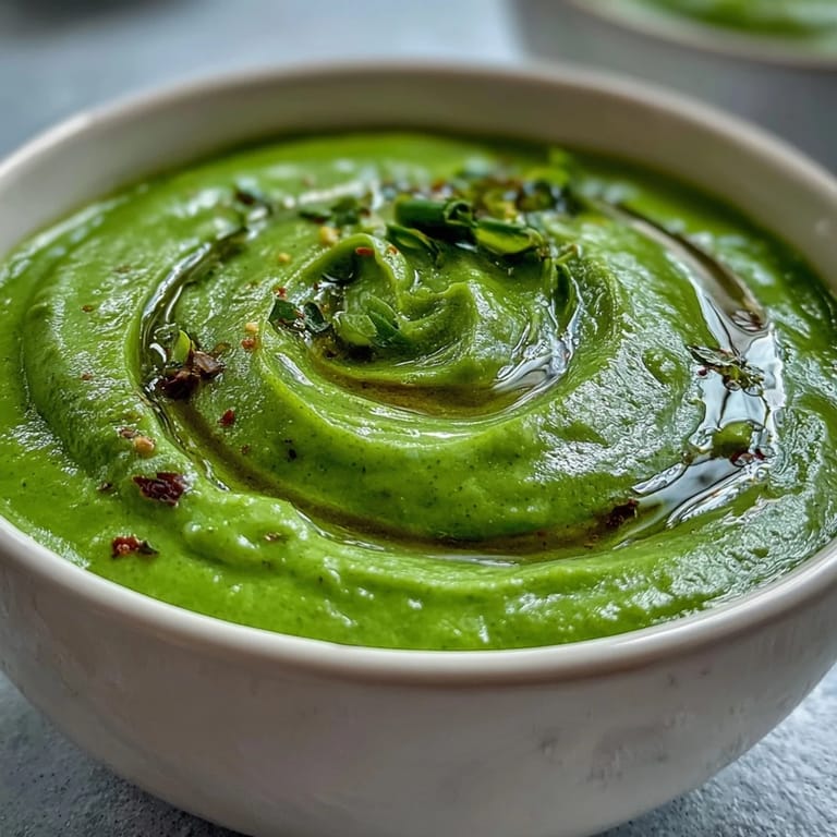 Close-up of Big Green Immunity-Boosting Vegetable Soup ingredients like spinach, leeks, and cashews arranged on a wooden cutting board ready for cooking.