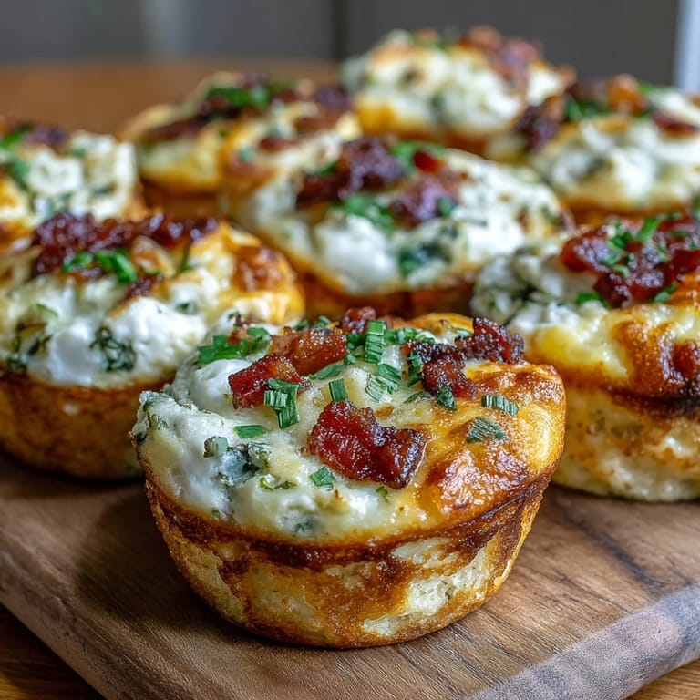 Freshly baked Breakfast Egg Muffins featuring a golden top, ideal for a quick gluten-free breakfast.