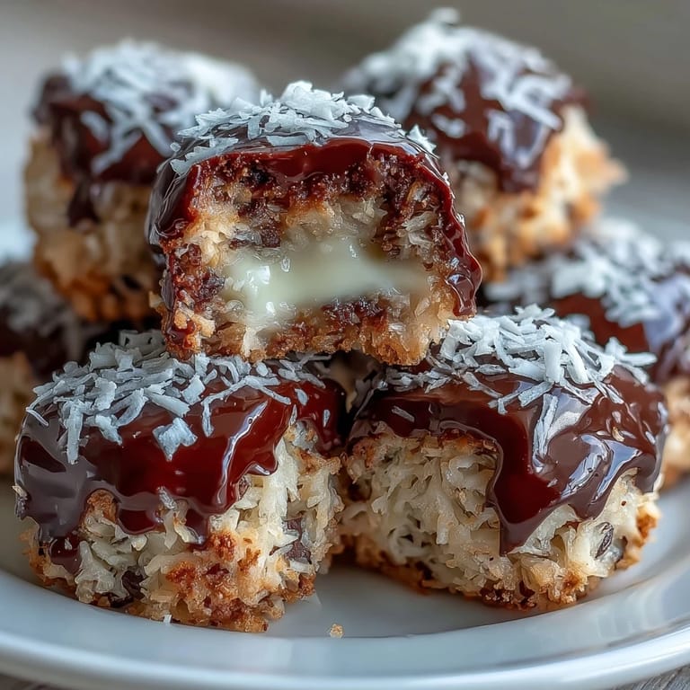 Sweet Moose Bites arranged on a platter with graham cracker coating, perfect for sharing at a dessert party.