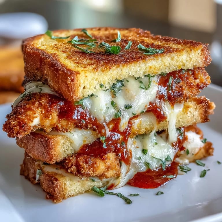 Golden fried chicken cutlet smothered in creamy vodka sauce and topped with gooey mozzarella, served hot on crusty ciabatta.  