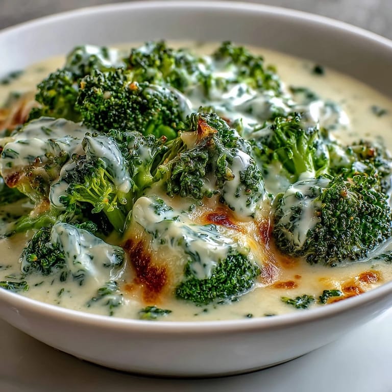 A steaming bowl of lightened broccoli cheddar soup with tender broccoli florets, sharp cheddar, and a swirl of Greek yogurt for extra creaminess.  