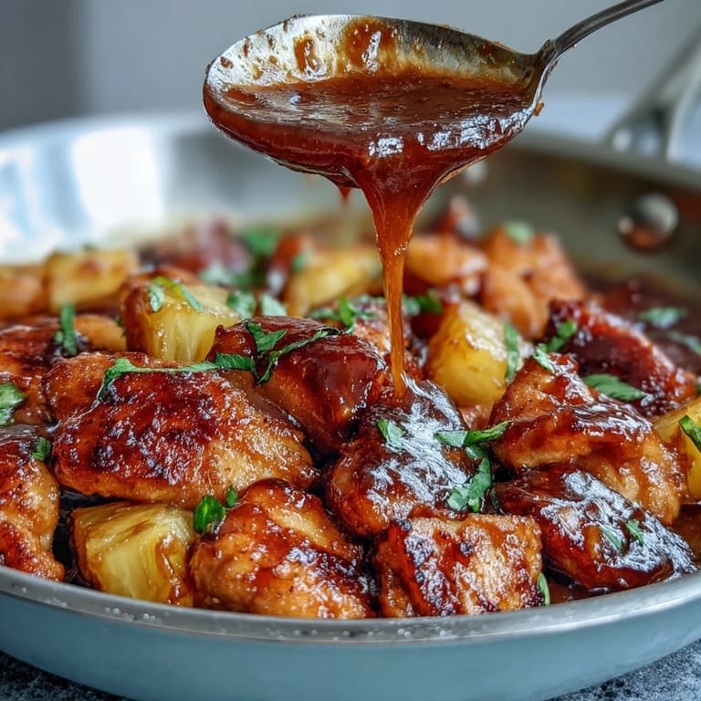 Colorful sweet and sour chicken pineapple skillet bursting with tender chicken, crisp vegetables, and sweet pineapple in a tangy Asian-inspired sauce.