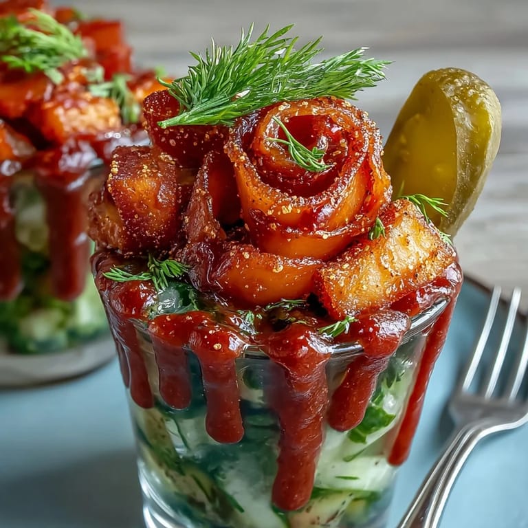 Viral Chamoy Pickle Kit in a Cup: sweet-sour-spicy snack featuring pickles, sour candies, and bold chamoy, served in a convenient cup.